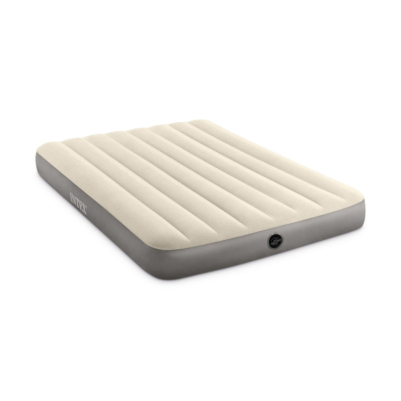 Intex Materasso Gonfiabile Matrimoniale Dura-Beam Single-High, 152x203x25 cm
