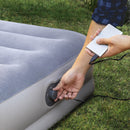 Intex Materasso Gonfiabile Dura-Beam Prestige Mid-Rise Matrimoniale, con Pompa USB incorporata, 152x203x30 cm