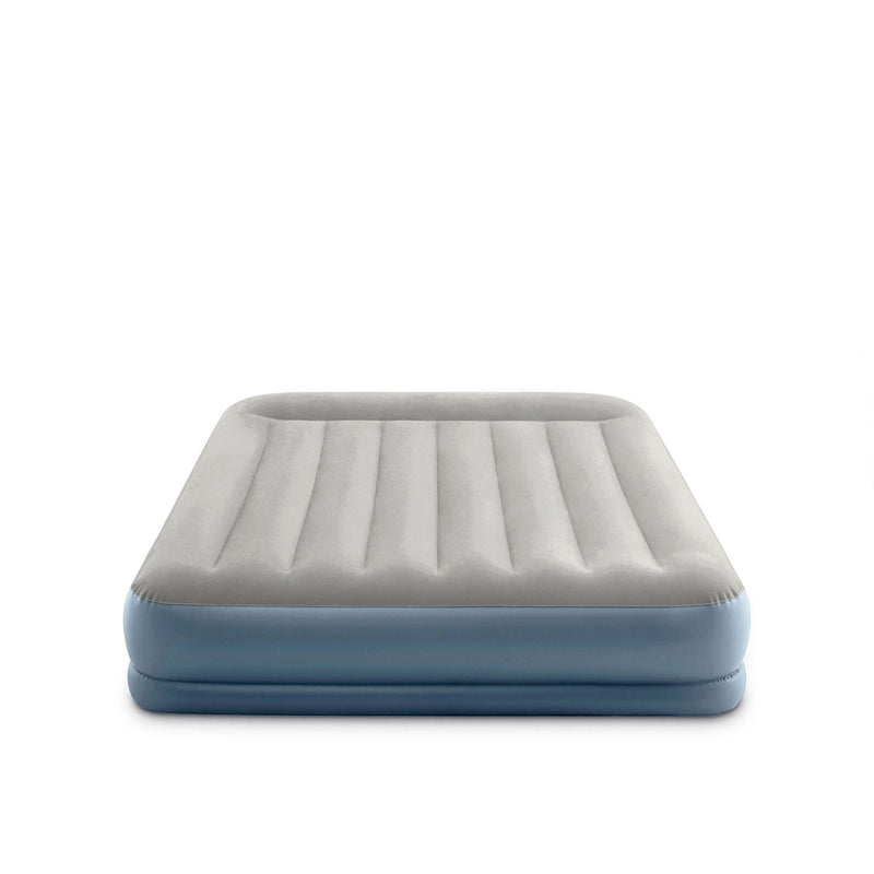 Intex Materasso Dura-Beam Pillow Rest Mid-Rise Matrimoniale Autogonfiante, 152x203x30 cm