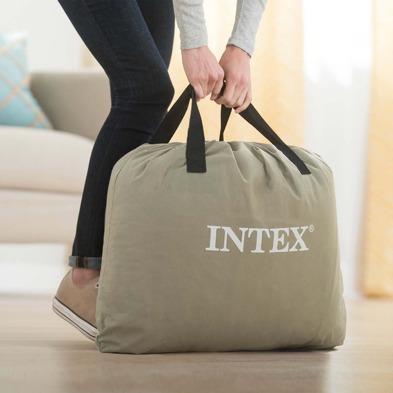 Intex Materasso Gonfiabile Dura-Beam Pillow Rest Raised Autogonfiante Singolo, 99x191x42 cm
