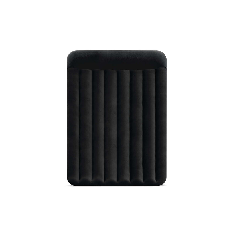 Intex Materasso Dura-Beam Pillow Rest Raised Matrimoniale, con Pompa Elettrica Incorporata, 152x203x42 cm