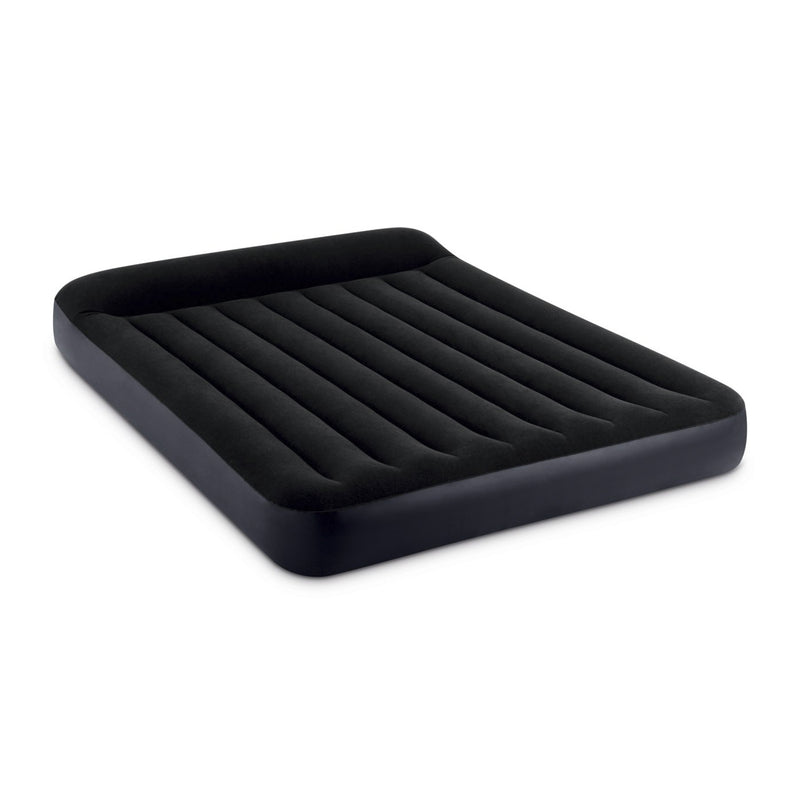 Intex Materasso Gonfiabile Dura-Beam Pillow Rest Classic Matrimoniale, 152x203x25 cm