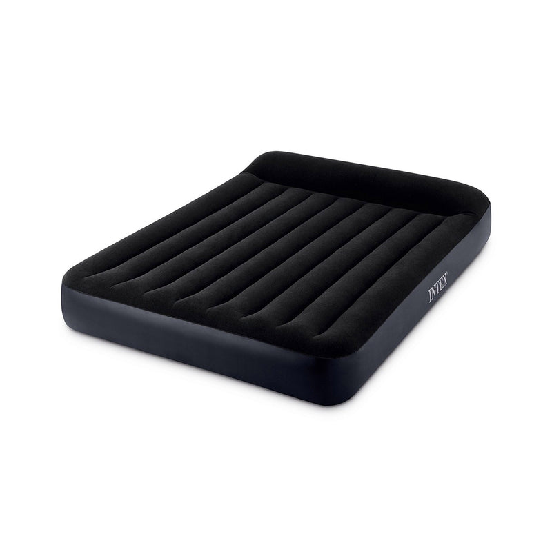 Intex Materasso Gonfiabile Dura-Beam Pillow Rest Classic Matrimoniale, 152x203x25 cm