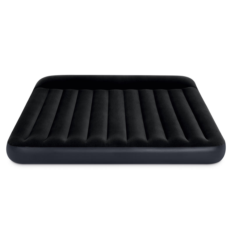 Intex Materasso Gonfiabile Dura-Beam Pillow Rest Classic Matrimoniale King, 183x203x25 cm