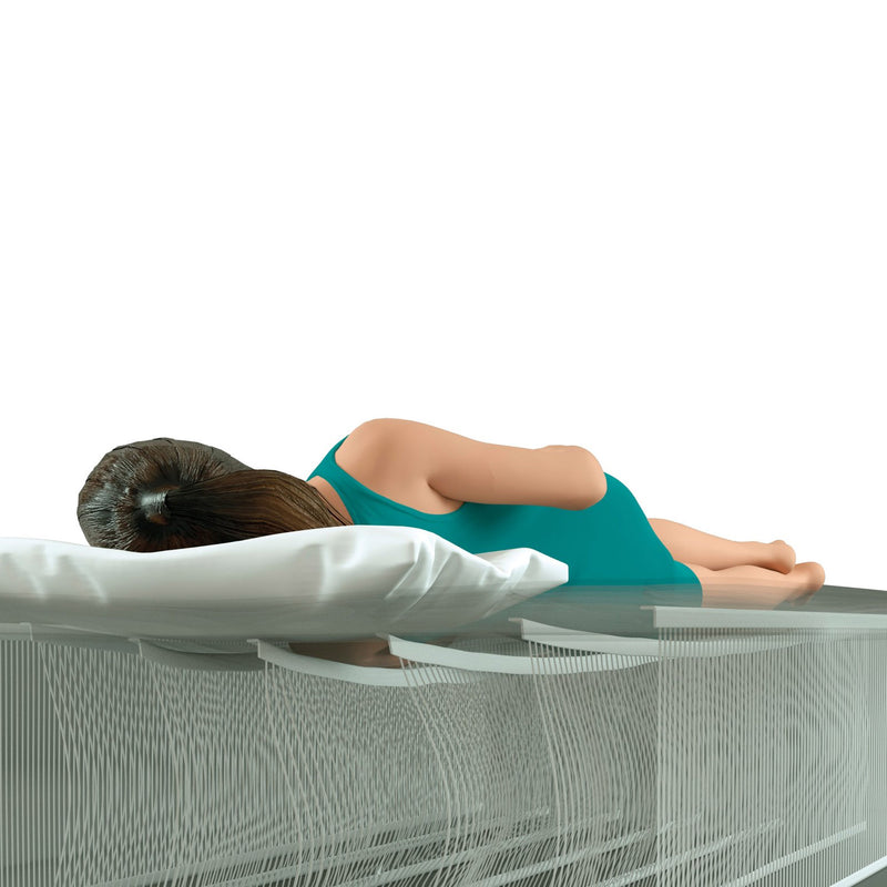 Intex Materasso Matrimoniale Autogonfiante, con Pompa USB, Dura-Beam Mid-Rise Comfort, 152x203x36 cm