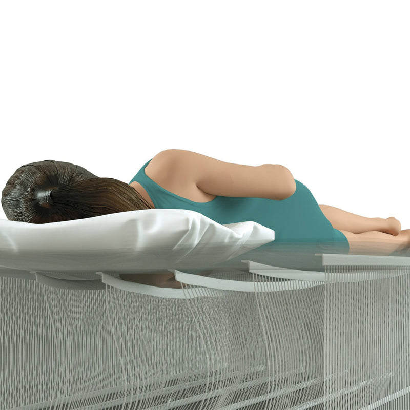 Intex Materasso Gonfiabile Dura-Beam Pillow Rest Classic Matrimoniale, 152x203x25 cm
