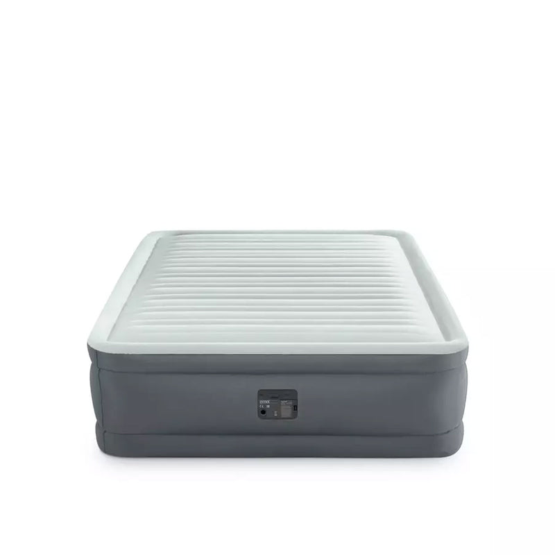 Intex Materasso Gonfiabile Dura-Beam PremAire Matrimoniale Autogonfiante, 152x203x46 cm