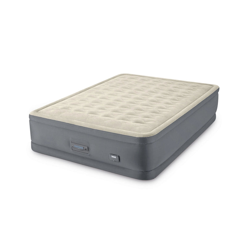 Intex Materasso Gonfiabile Dura-Beam PremAire II Matrimoniale con Pompa Elettrica e USB, 152x203x46 cm