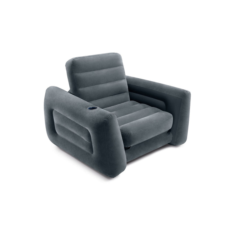 Intex Poltrona Letto Gonfiabile, 1 posto, 117x224x66 cm