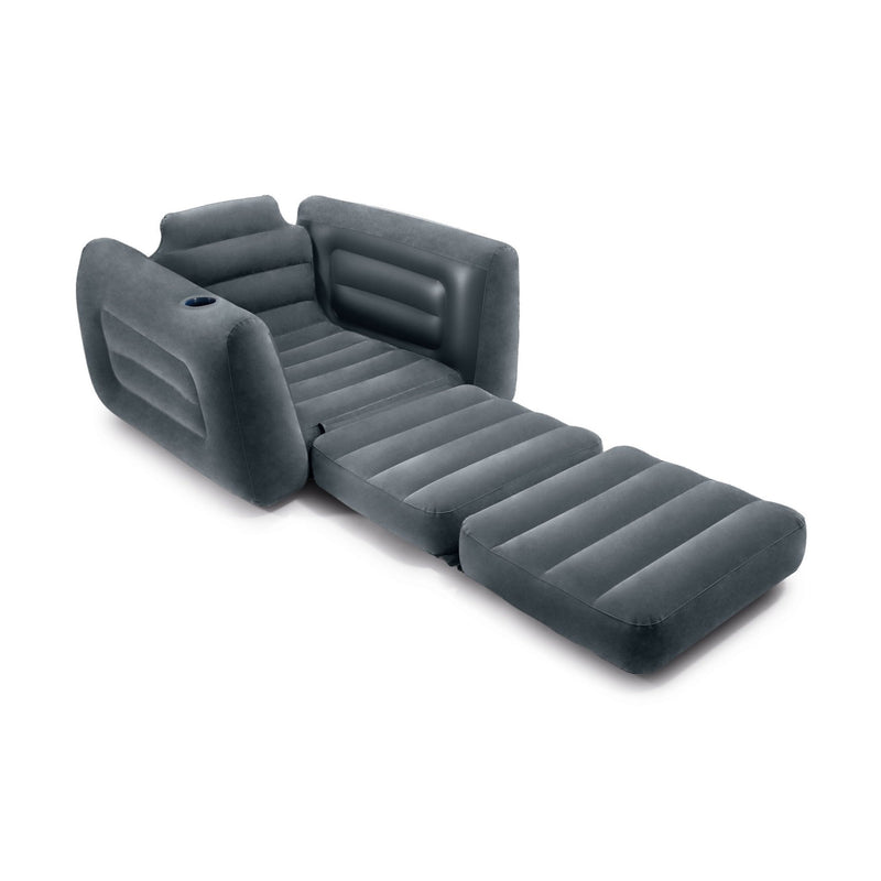 Intex Poltrona Letto Gonfiabile, 1 posto, 117x224x66 cm