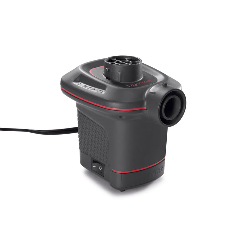 Intex Pompa Elettrica Portatile QuickFill con Accendisigari per Gonfiaggio e Sgonfiaggio