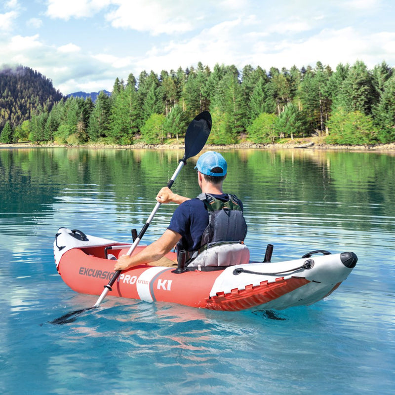 Intex Canoa Gonfiabile Excursion Pro K1, 1 posto, 305x91x46 cm