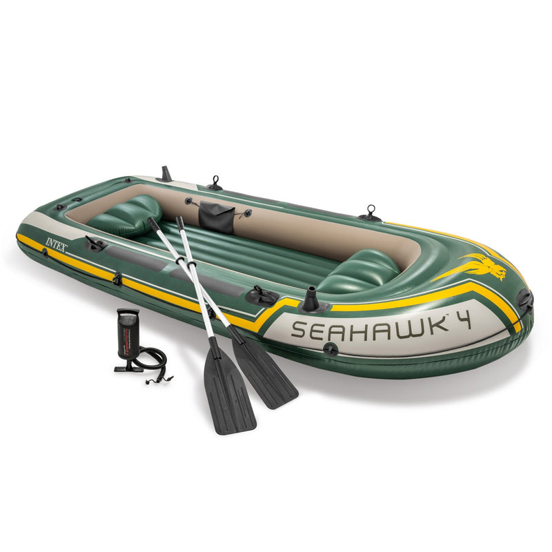 Intex Canotto Gonfiabile Seahawk 4, 4 posti, 351x145x48 cm