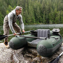 Intex Canotto Belly Boat Gommone Gonfiabile per la Pesca Big Catch Pro, 165x119x38 cm