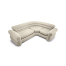 Intex Sofà Angolare Beige, 257x203x76 cm