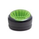 Intex Poltrona Gonfiabile Empire, Verde, 112x109x69 cm