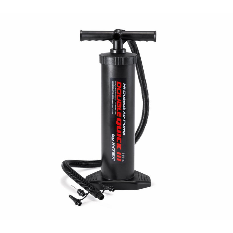 Intex Pompa Manuale Double Quick Grande, 45 cm