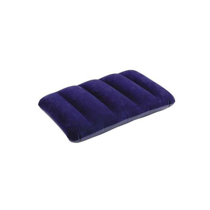 Intex Materasso Downy Matrimoniale, due cuscini e pompa manuale, 152x203x25 cm